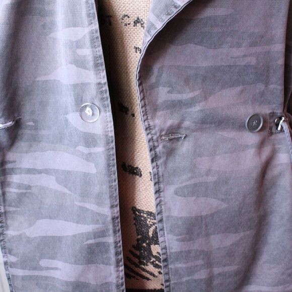 LUCKY BRAND Anorak Utility Jacket in Camo Print Size Medium - Picture 6 of 8